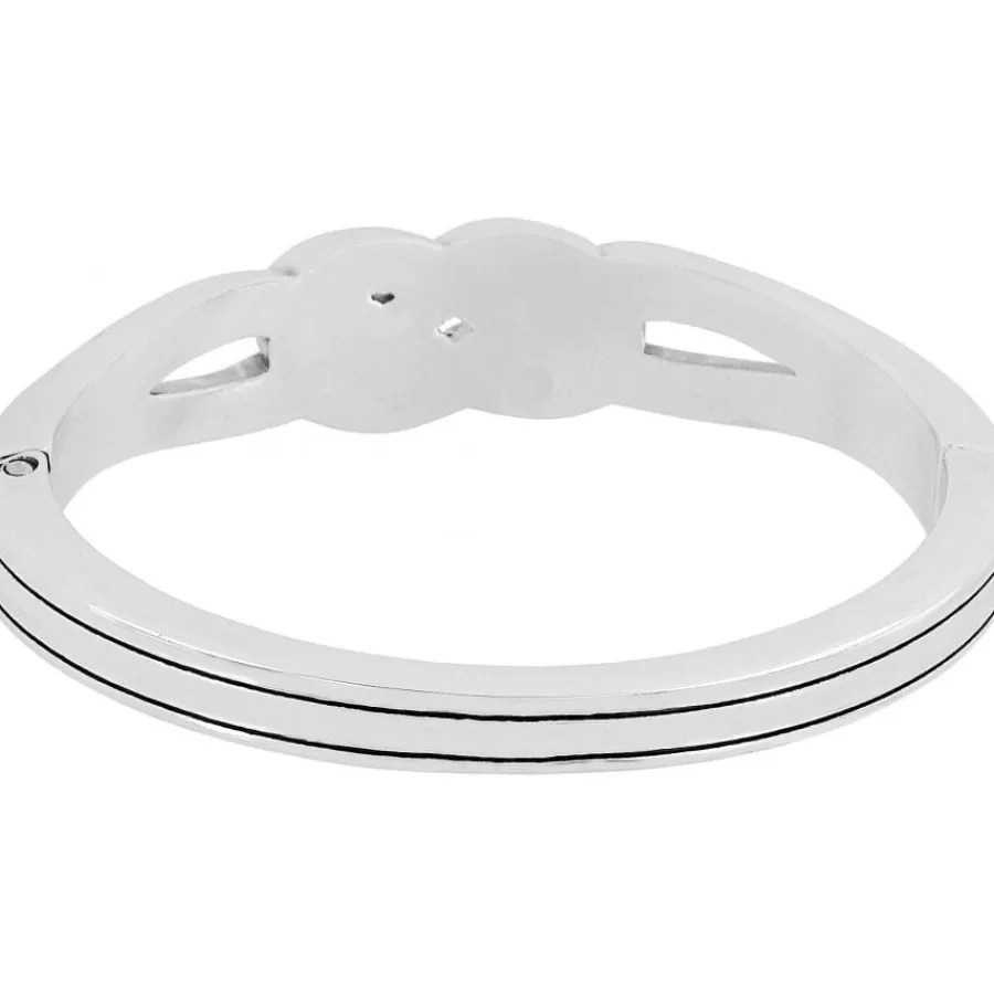 Bracelets | Smart Bands>Brighton Interlok Hinged Bangle Silver