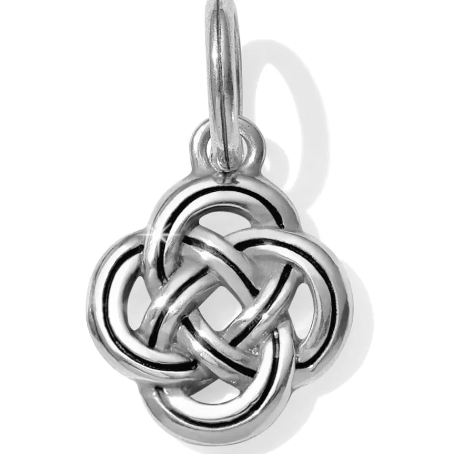 Charms>Brighton Interlok Knot Charm Silver