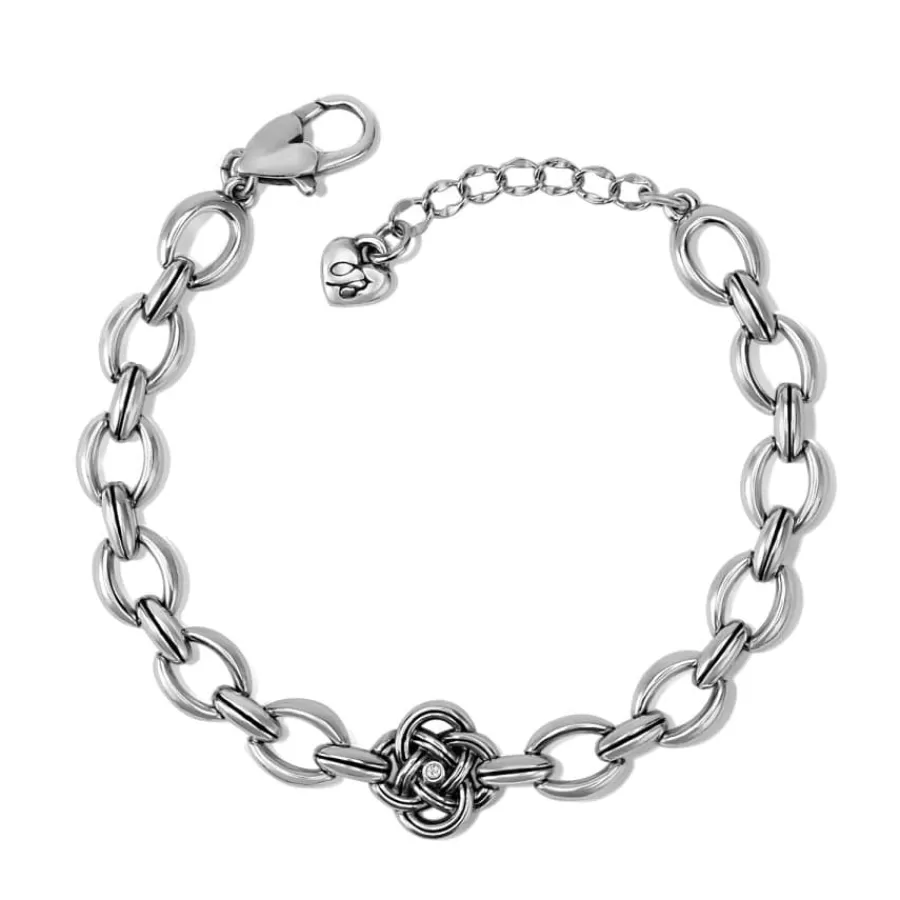 Bracelets>Brighton Interlok Knot Link Bracelet Silver