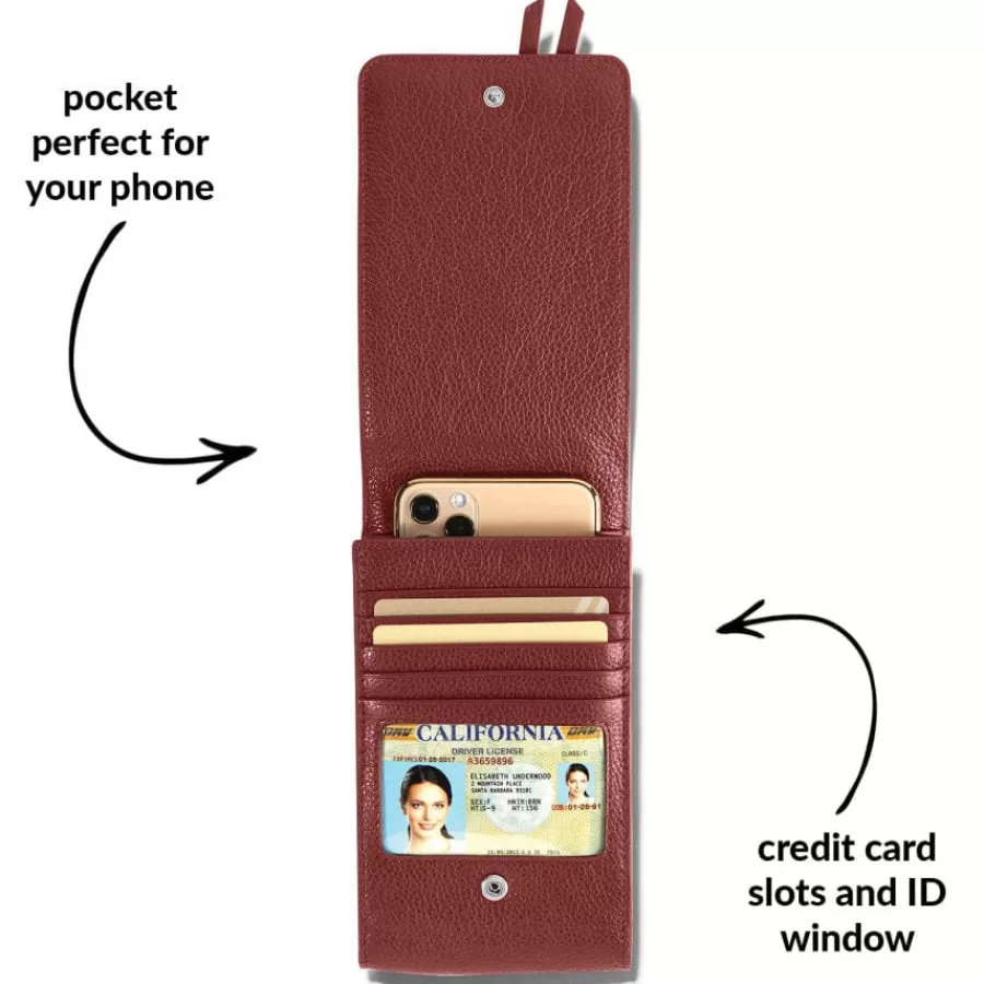 Crossbodies | Organizers>Brighton Interlok Phone Organizer