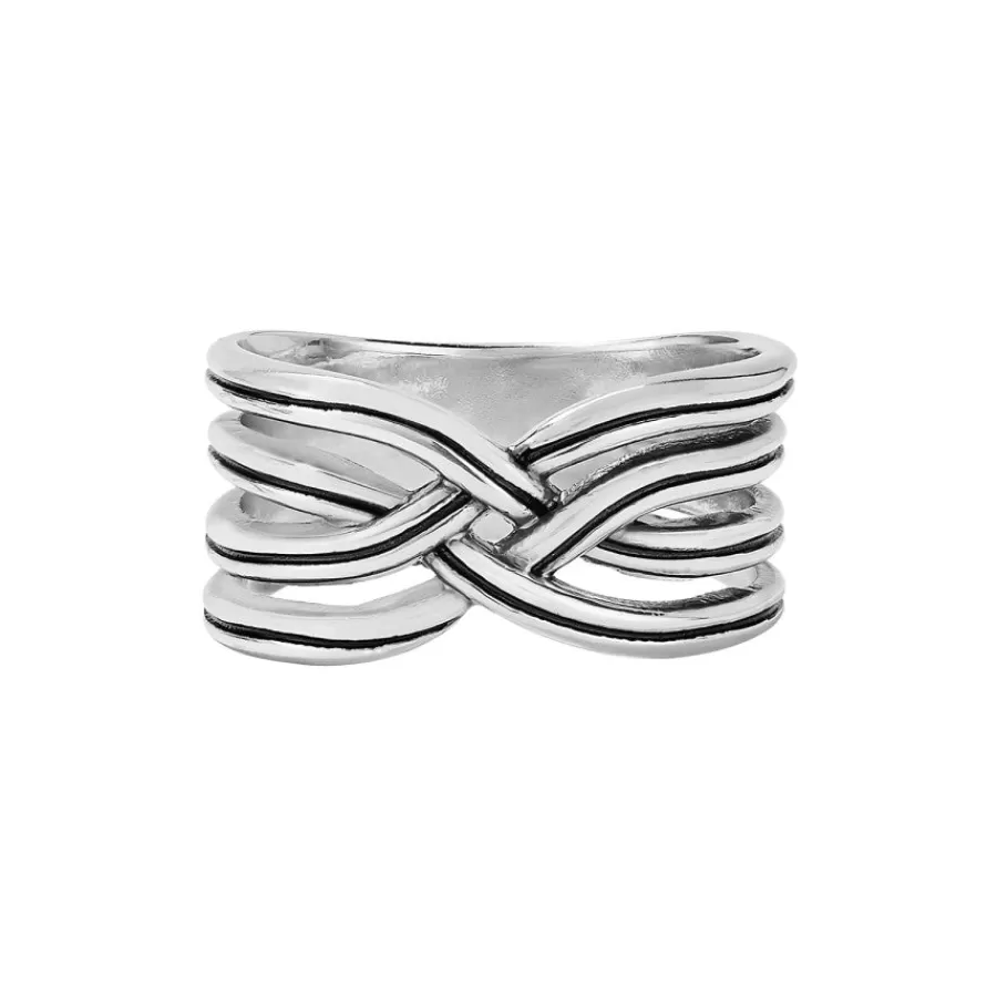 Rings>Brighton Intertwine Ring Silver