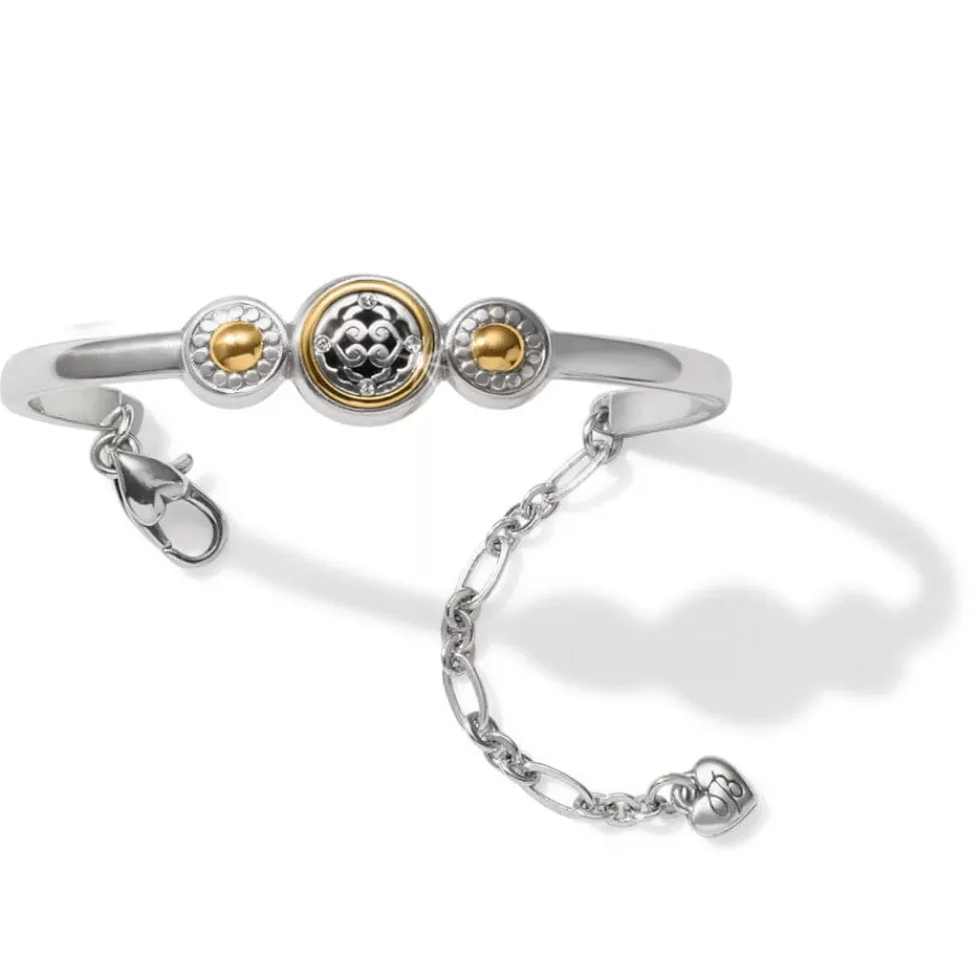 Bracelets>Brighton Intrigue Bar Bracelet Silver-Gold