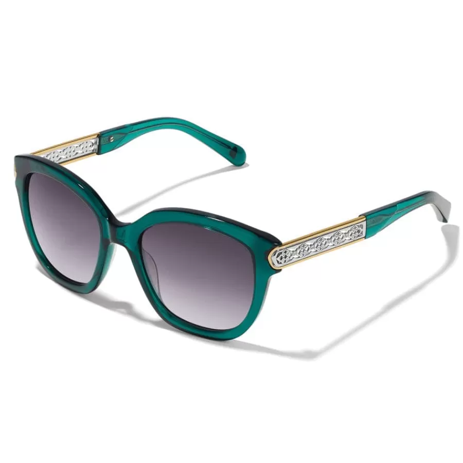 Sunglasses & More>Brighton Intrigue Sunglasses Emerald