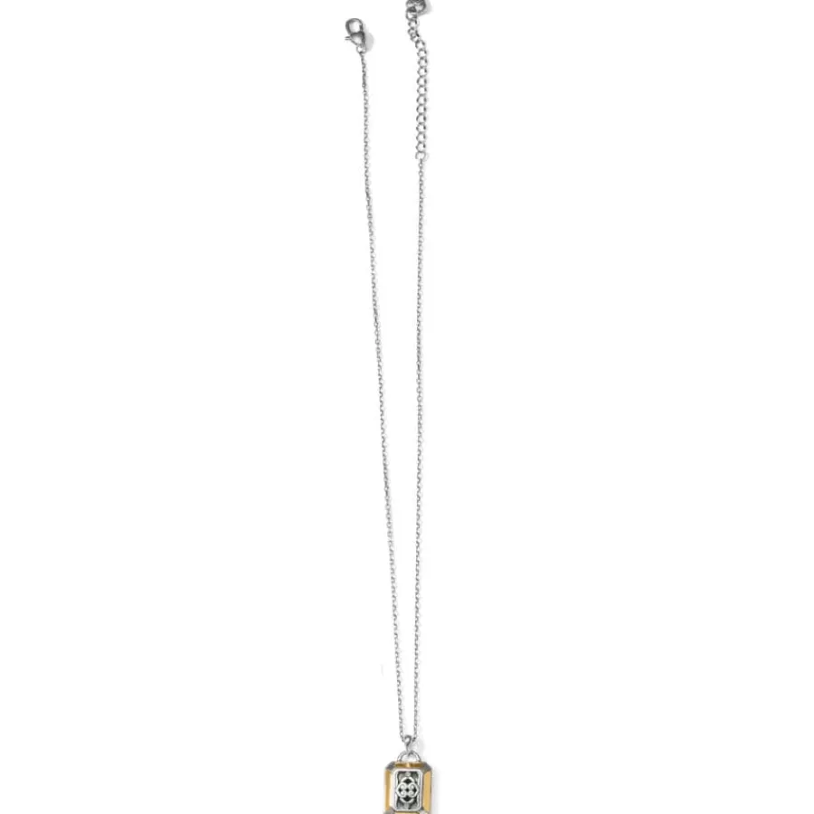 Necklaces>Brighton Intrigue Regal Necklace Silver-Gold