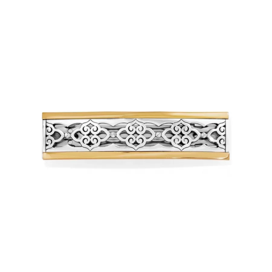 Hair Accessories>Brighton Intrigue Small Barrette Silver-Gold