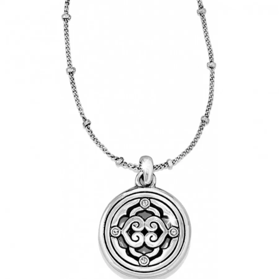 Necklaces>Brighton Intrigue Small Necklace Silver-Gold