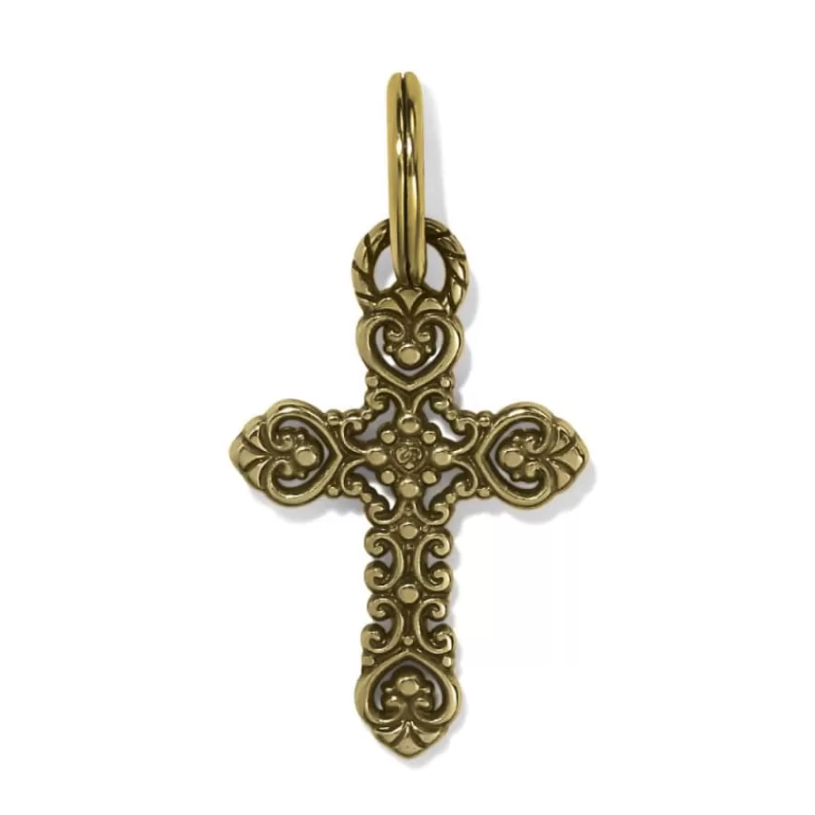 Charms>Brighton Isabella Cross Amulet Gold