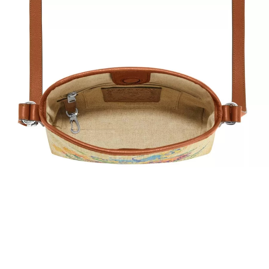 Crossbodies | Straw>Brighton Janis Straw Cross Body Luggage-Natural