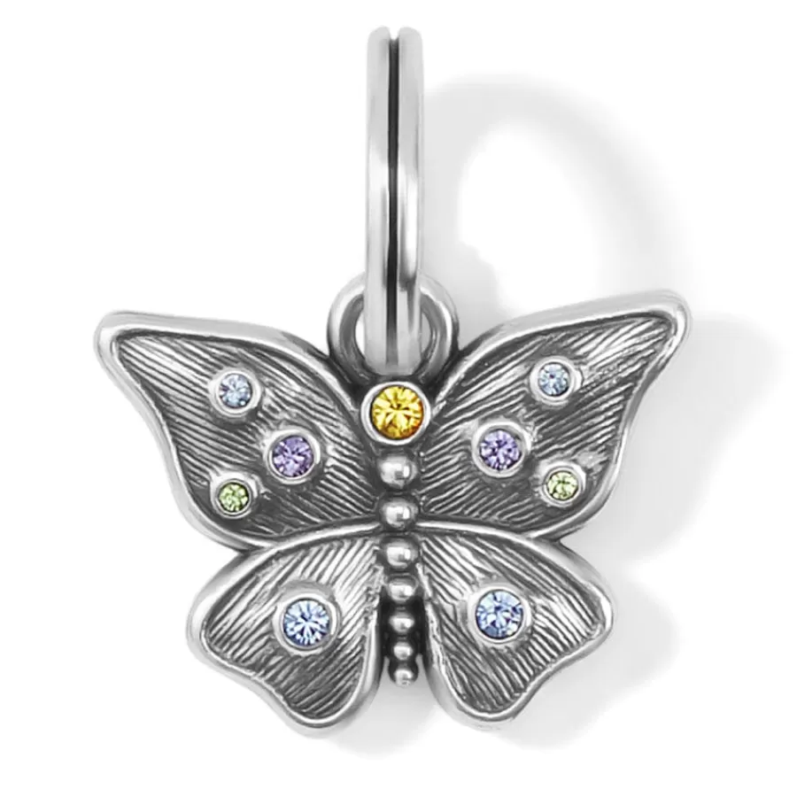 Charms>Brighton Julia Butterfly Charm Silver