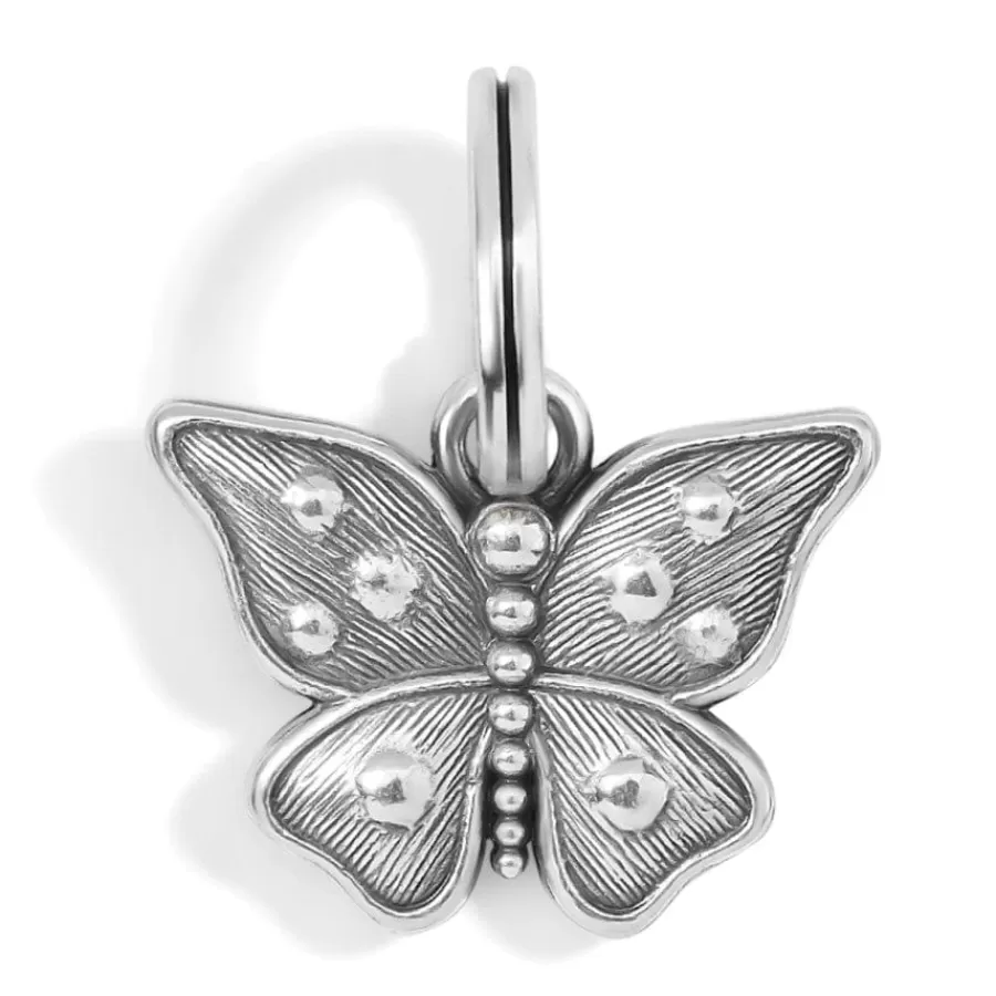 Charms>Brighton Julia Butterfly Charm Silver