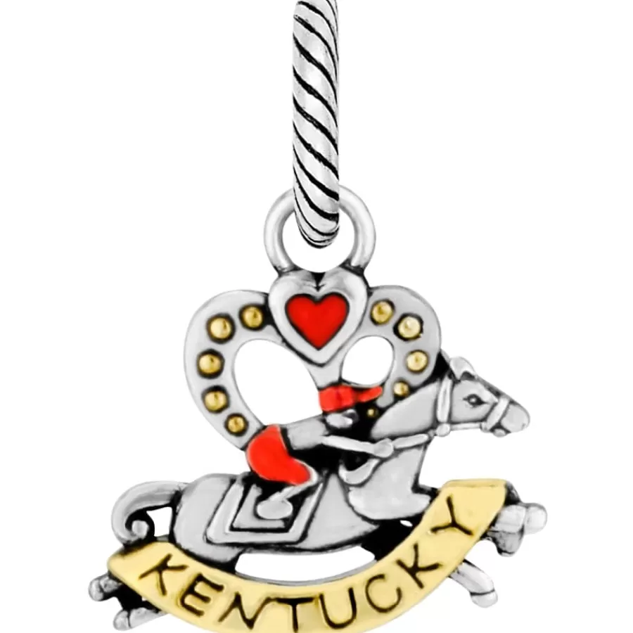 Charms>Brighton Kentucky Charm Silver-Gold