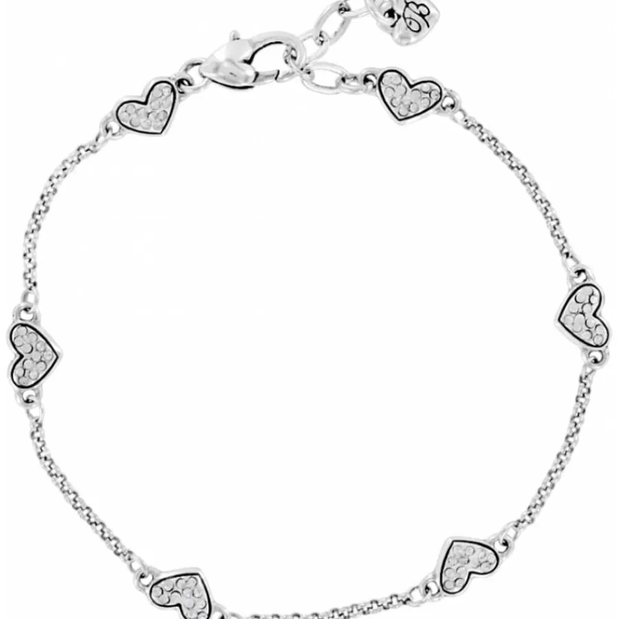 Anklets>Brighton Kiss & Tell Anklet Silver