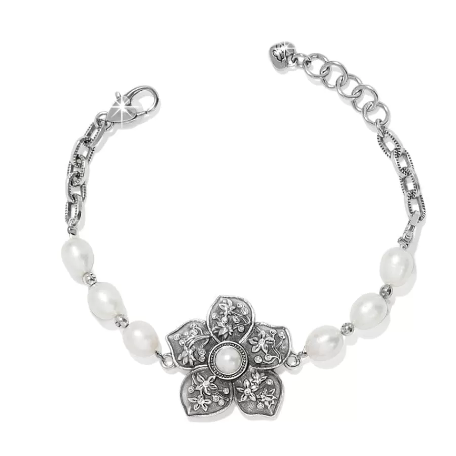 Bracelets>Brighton Kyoto In Bloom Pearl Bracelet Silver-Pearl