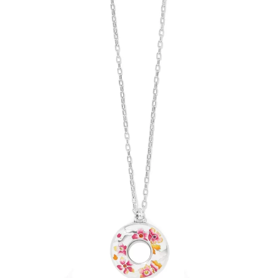 Necklaces>Brighton Kyoto In Bloom Sakura Ring Necklace Silver-Multi