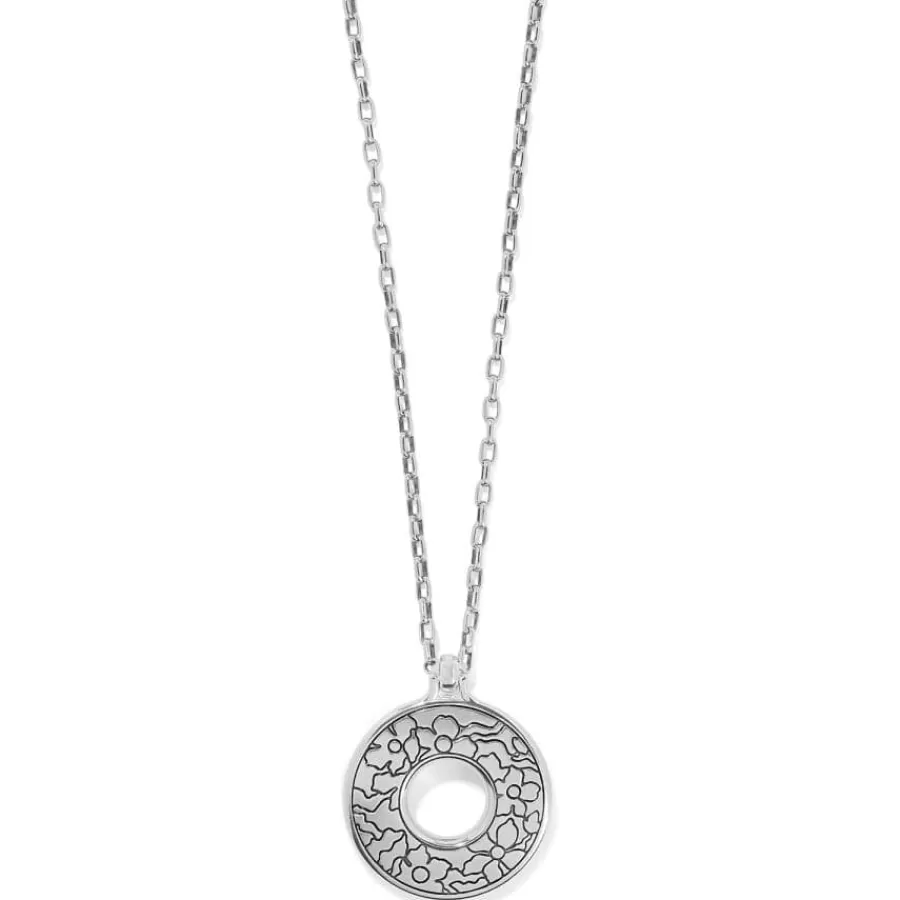 Necklaces>Brighton Kyoto In Bloom Sakura Ring Necklace Silver-Multi