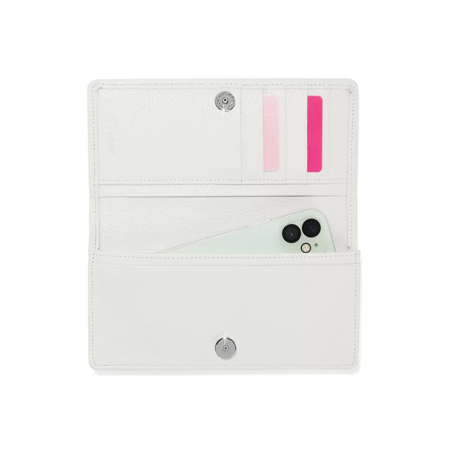 Wallets & Card Cases | Wallets & Card Cases>Brighton Kyoto In Bloom Sakura Rockmore Wallet White-Multi