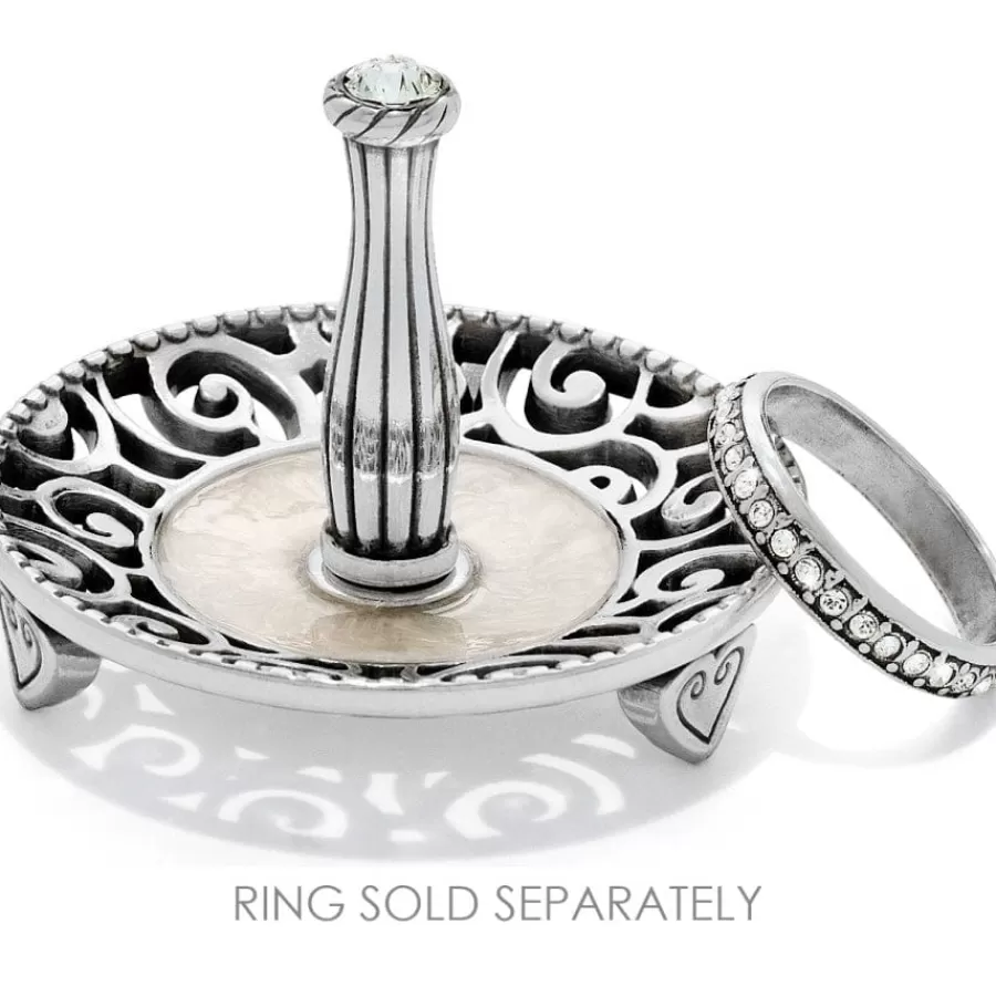 Jewelry Holders>Brighton Lacie Daisy Ring Holder Silver