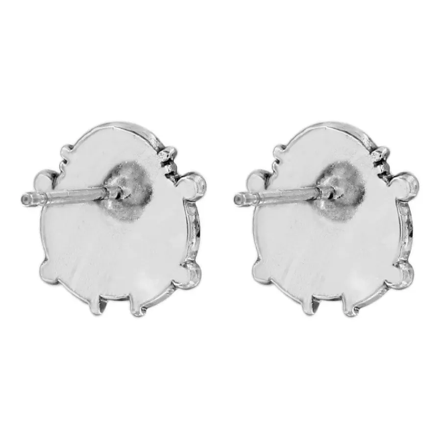 Earrings>Brighton Lady Luck Mini Post Earrings Silver