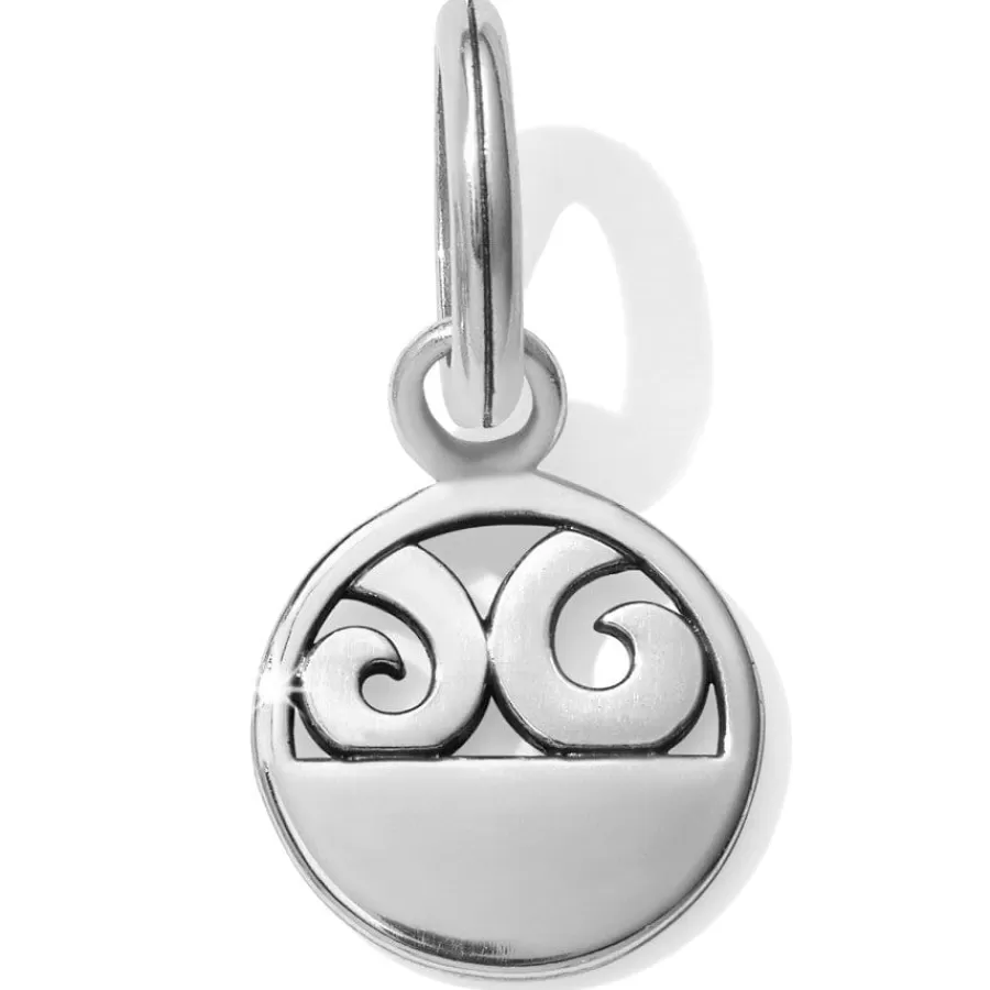 Charms>Brighton London Groove Charm Silver