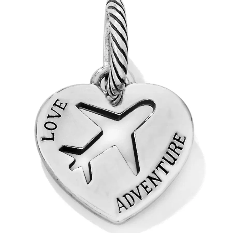 Charms>Brighton Love Adventure Charm Silver