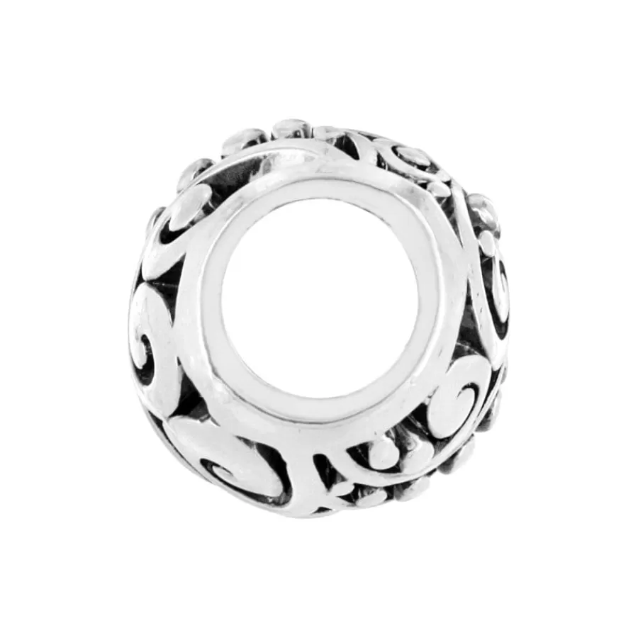 Beads & Spacers>Brighton Love Affair Bead Silver