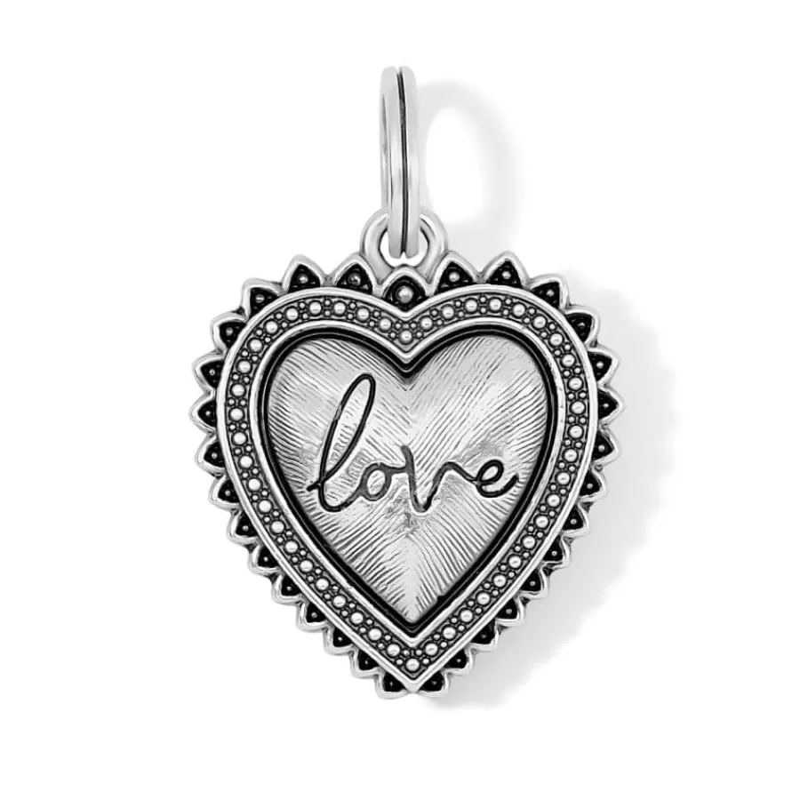 Charms>Brighton Love Amulet Silver-Pink