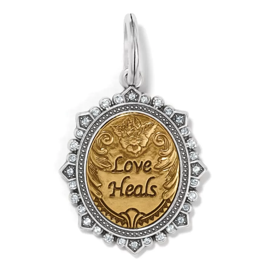 Charms>Brighton Love Heals Amulet Silver