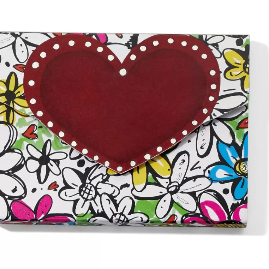 Office & Clocks>Brighton Love Heart Notepad Multi