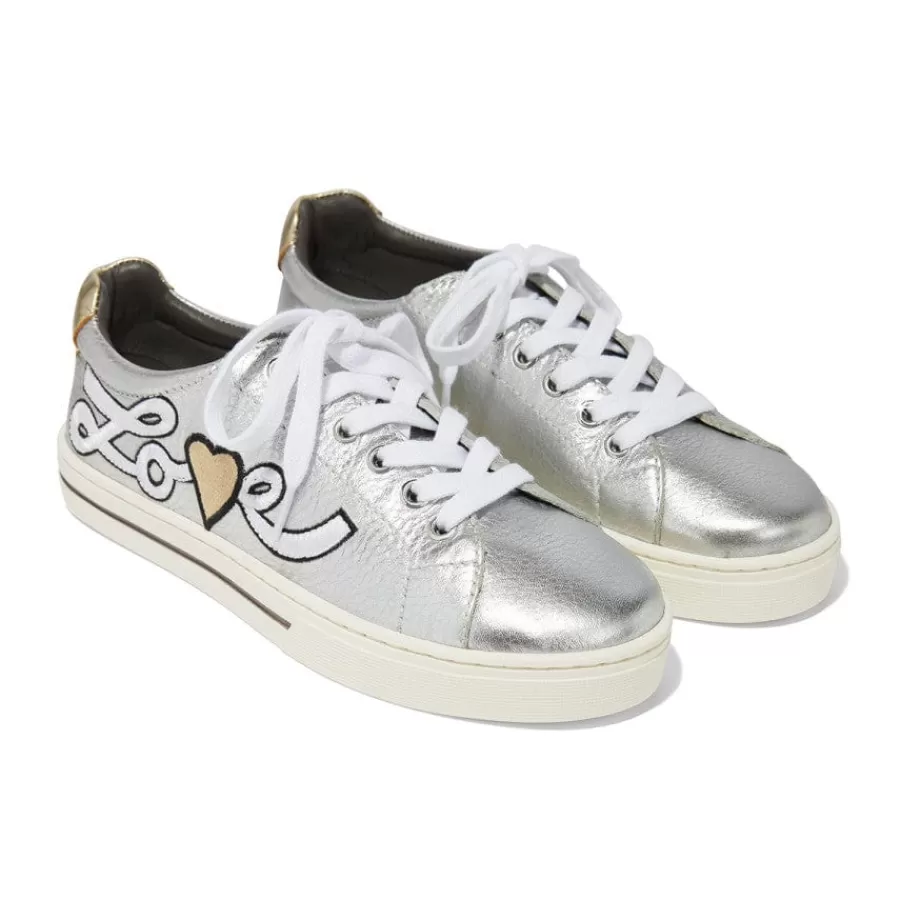 Sneakers>Brighton Love Me Shine Sneakers Silver