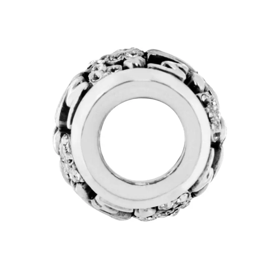 Beads & Spacers>Brighton Love Mom Bead Silver