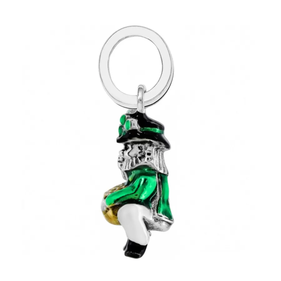 Charms>Brighton Lucky Leprechaun Charm Green