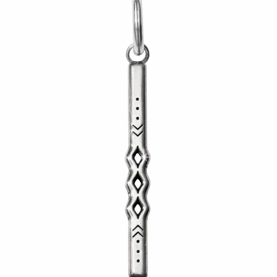 Charms>Brighton Marrakesh Bar Amulet Silver