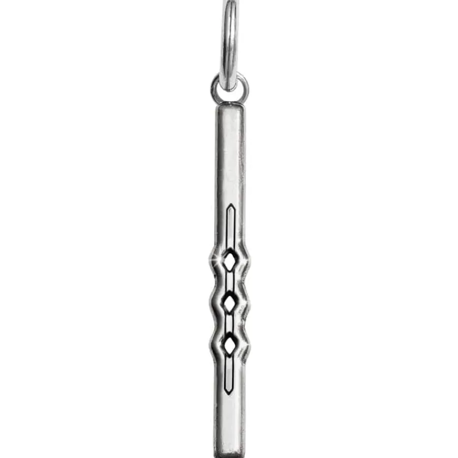 Charms>Brighton Marrakesh Bar Amulet Silver