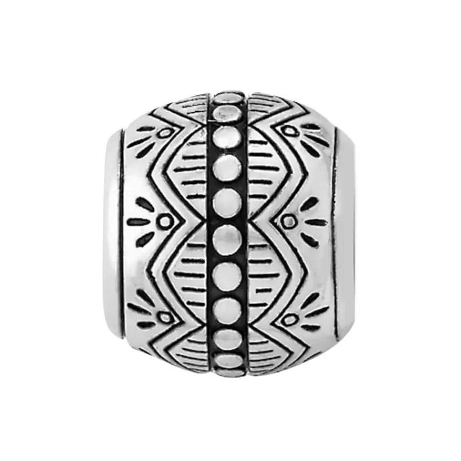 Beads & Spacers>Brighton Marrakesh Round Bead Silver