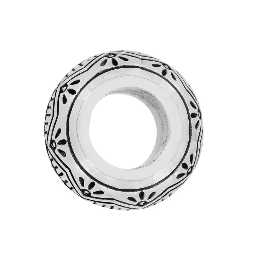 Beads & Spacers>Brighton Marrakesh Round Bead Silver