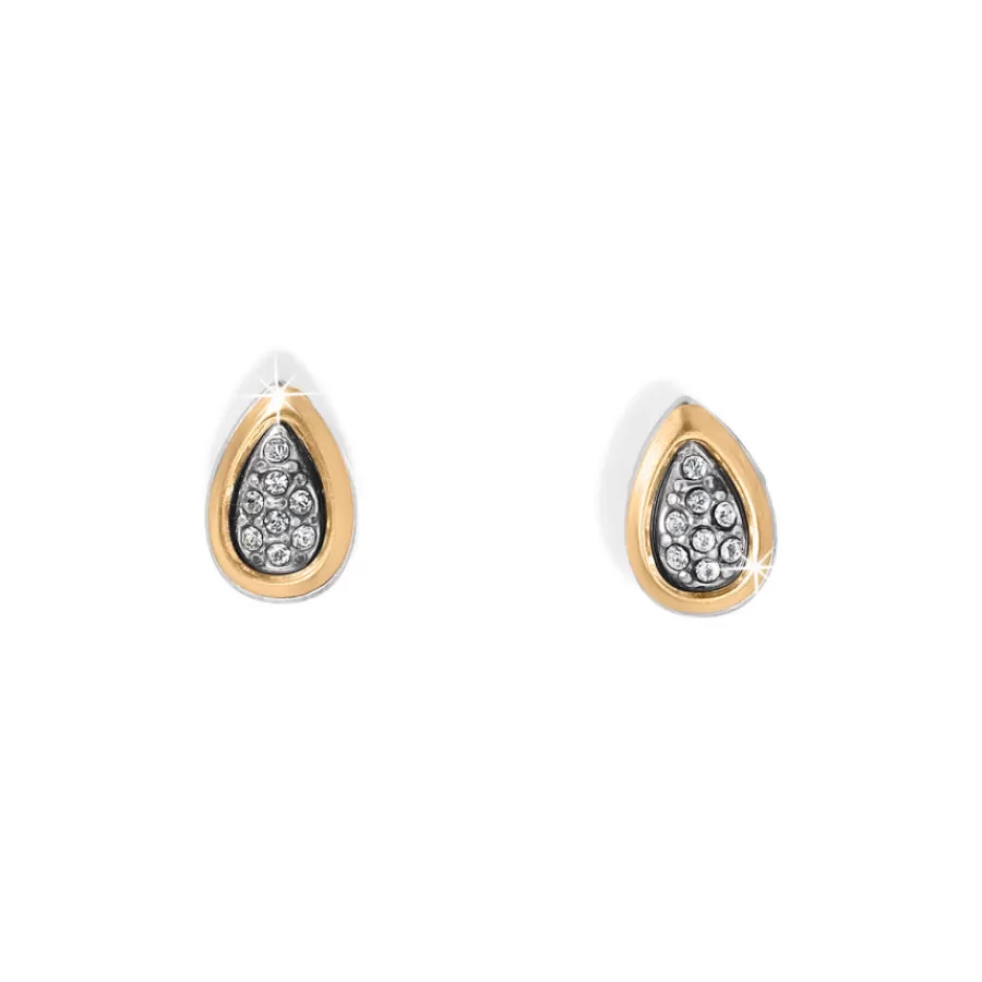 Earrings>Brighton Massandra Mini Post Earrings BrushedGold-Silver