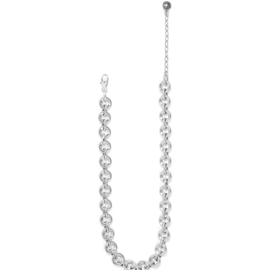 Necklaces>Brighton Medici Link Necklace Silver