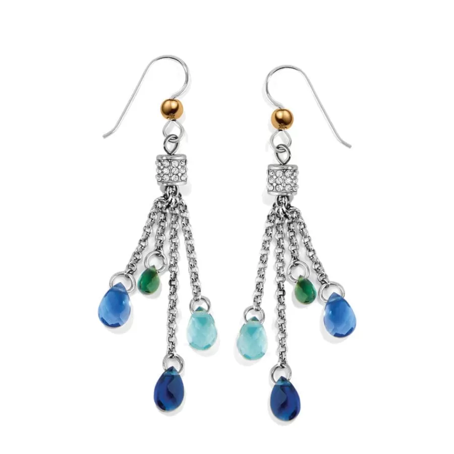 Earrings>Brighton Meridian Aurora Sky French Wire Earrings Silver-Blues