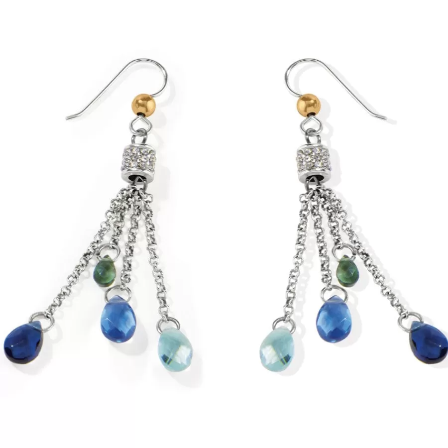 Earrings>Brighton Meridian Aurora Sky French Wire Earrings Silver-Blues