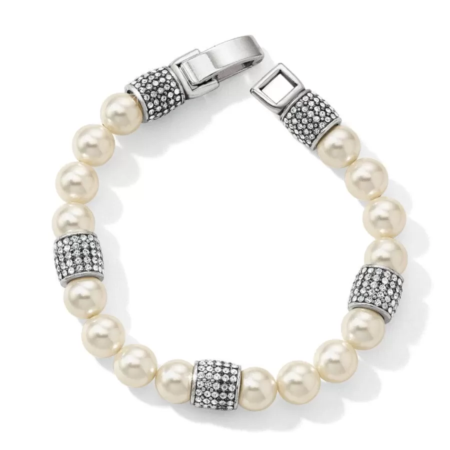 Bracelets | Smart Bands>Brighton Meridian Beads Bracelet Silver-Pearl