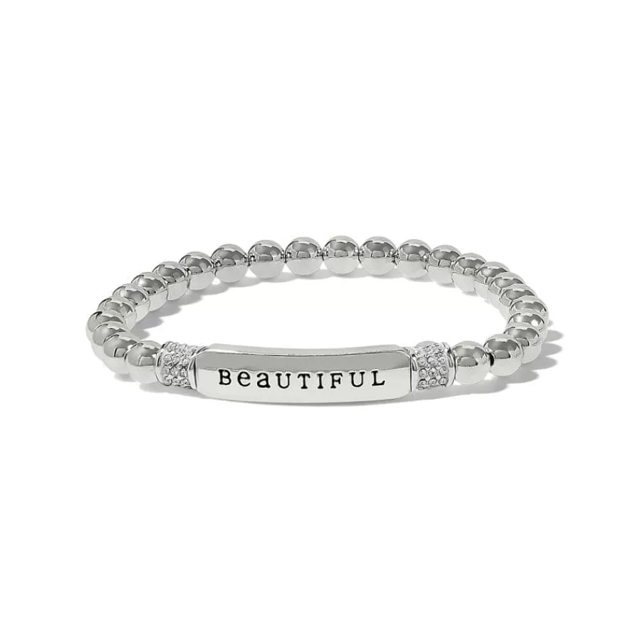 Bracelets>Brighton Meridian Beautiful Petite Stretch Bracelet Silver