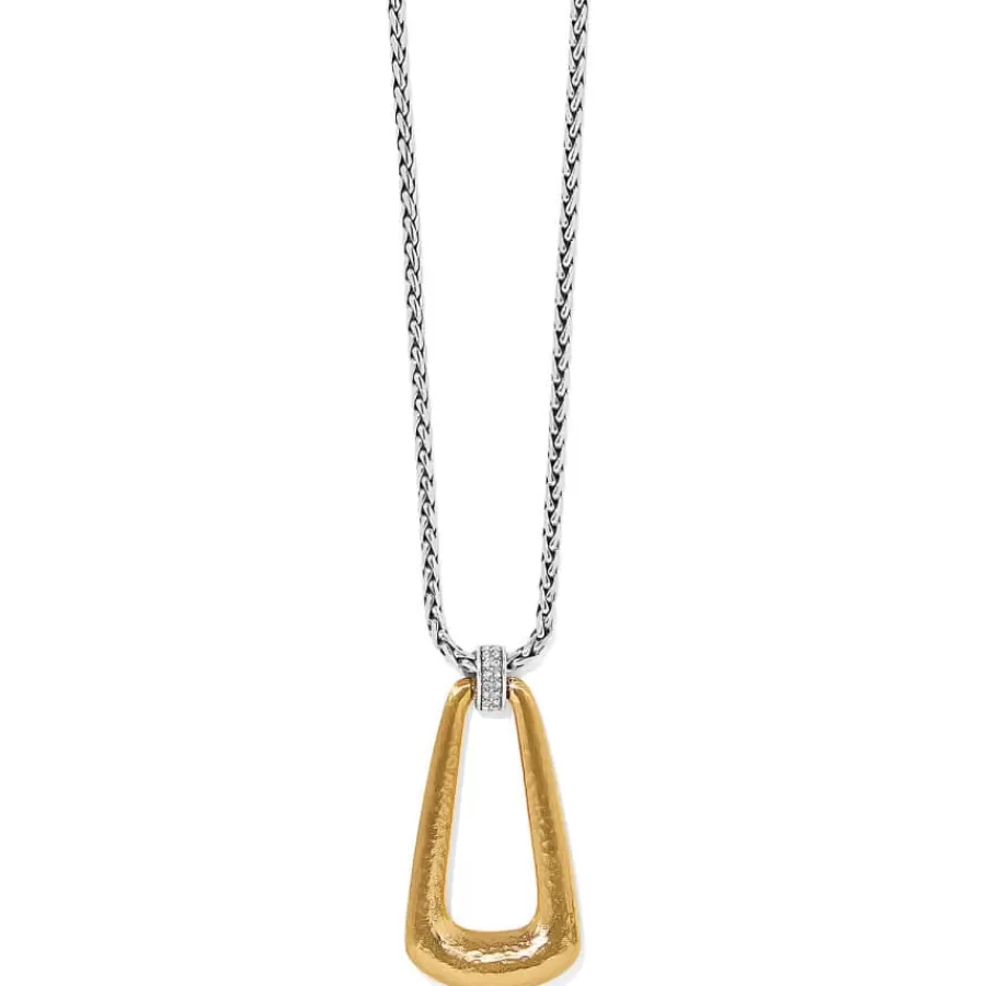 Necklaces>Brighton Meridian Geo Breeze Pendant Necklace Gold