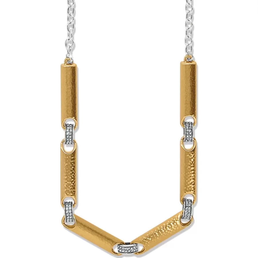 Necklaces>Brighton Meridian Geo Collar Necklace Gold