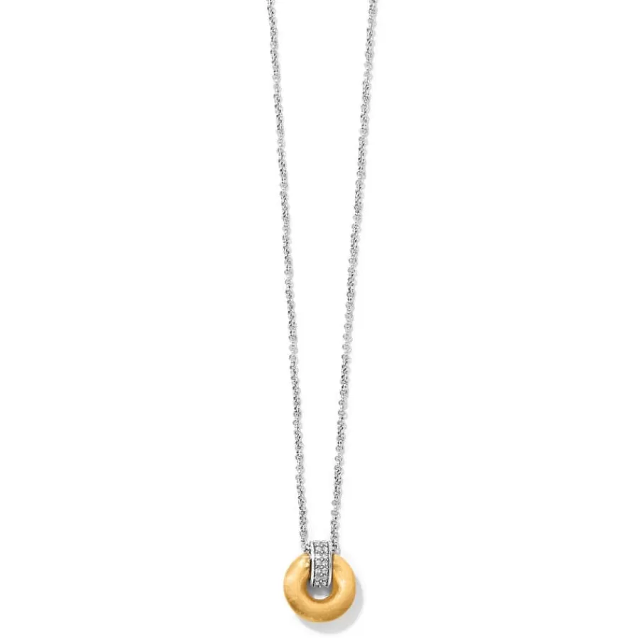 Necklaces>Brighton Meridian Geo Mini Pendant Necklace Gold