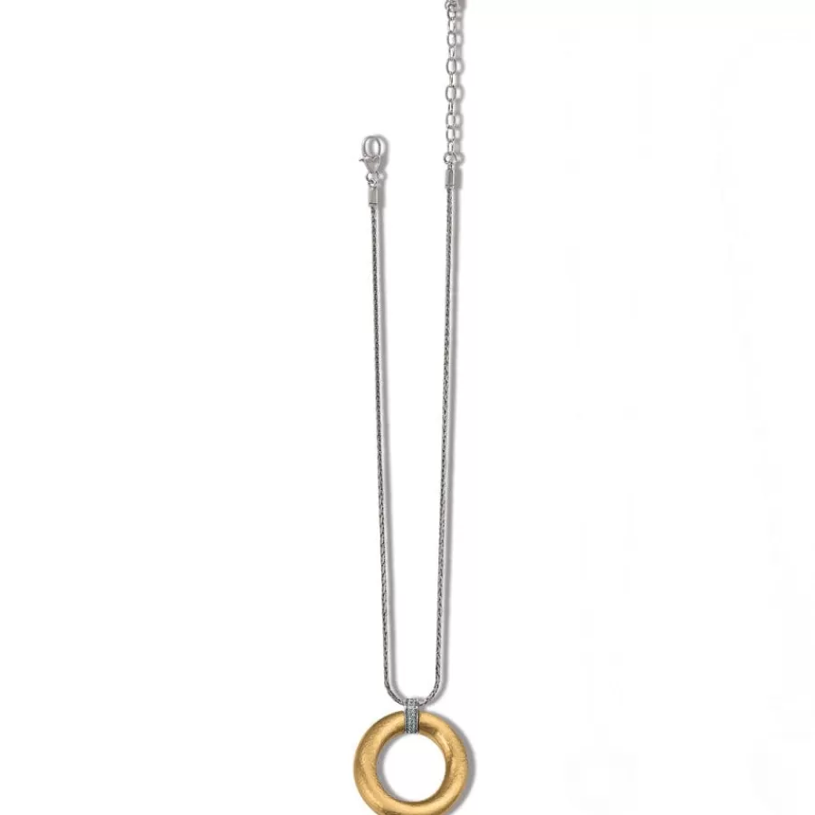 Necklaces>Brighton Meridian Geo Pendant Necklace Gold