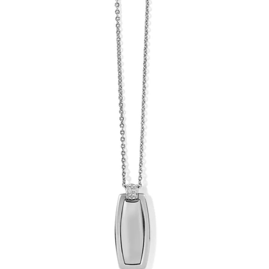 Necklaces>Brighton Meridian Linx Necklace Silver