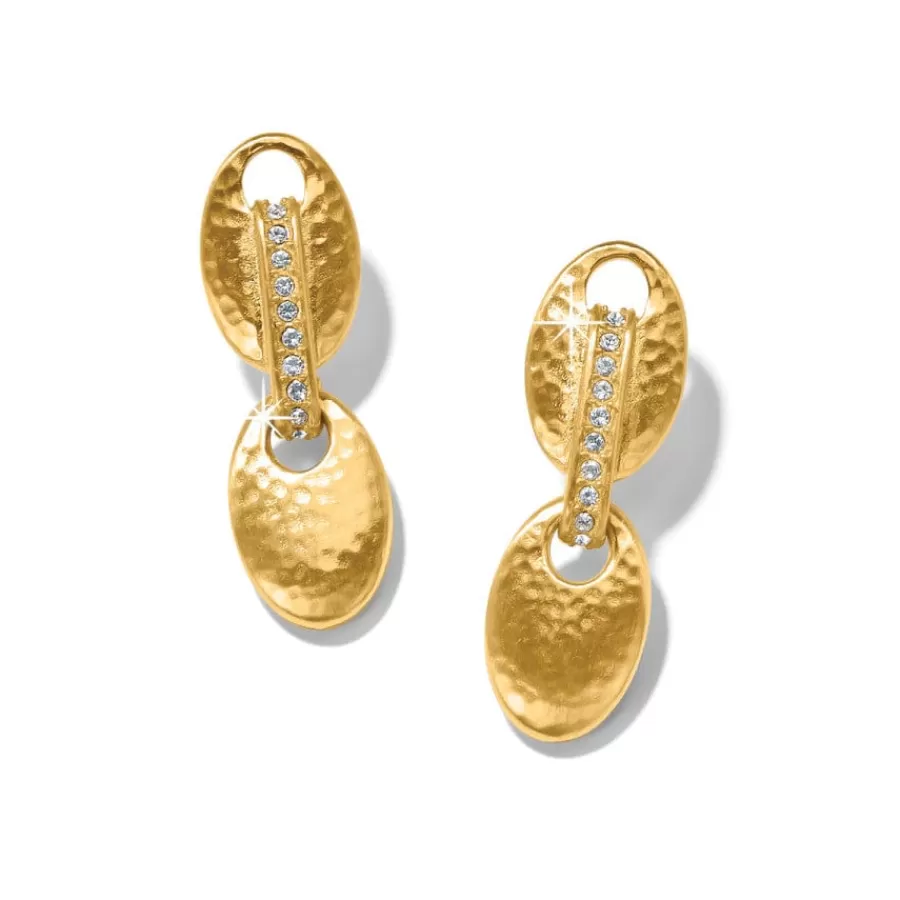 Earrings>Brighton Meridian Orbit Post Drop Earrings Gold