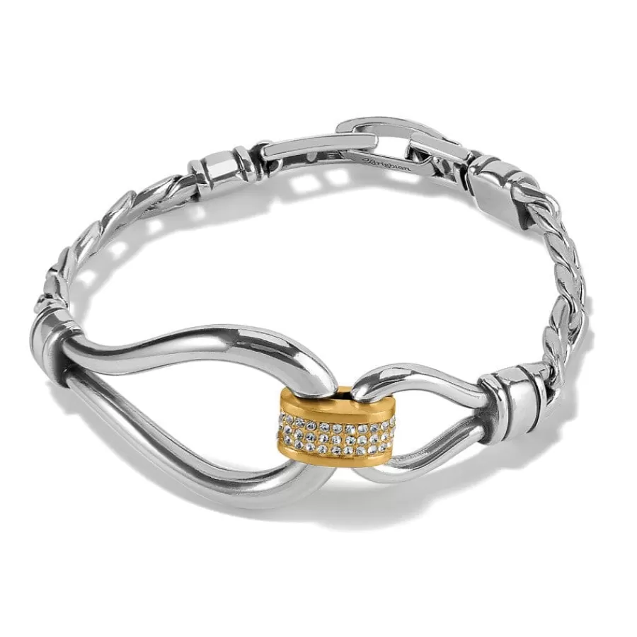 Bracelets>Brighton Meridian Suez Two Tone Bracelet Silver-Gold