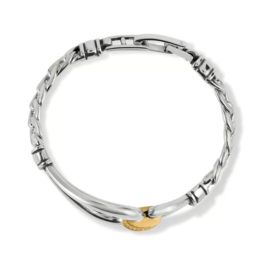 Bracelets>Brighton Meridian Suez Two Tone Bracelet Silver-Gold