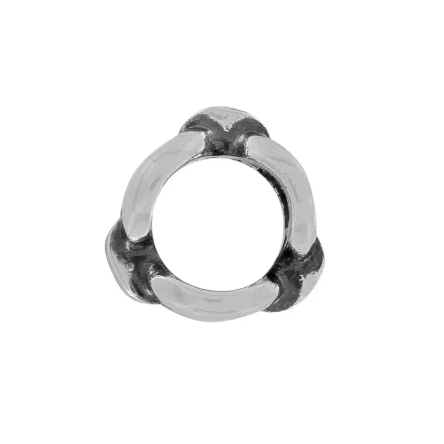 Beads & Spacers>Brighton Meridian Swing Spacer Silver